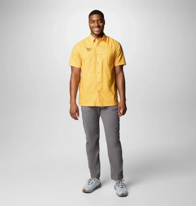 Camisa de manga corta PFG Super Slack Tide™ para hombre – Washington Commanders Camisa de manga corta PFG Super Slack Tide™ para hombre – Washington Commanders
