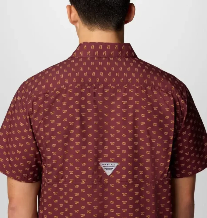 Camisa de manga corta PFG Super Slack Tide™ para hombre – Washington Commanders Camisa de manga corta PFG Super Slack Tide™ para hombre – Washington Commanders