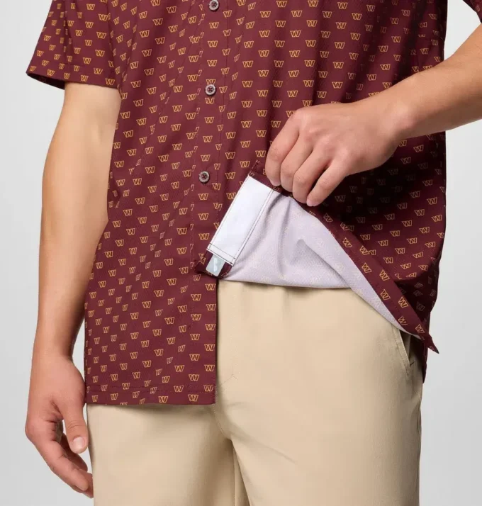 Camisa de manga corta PFG Super Slack Tide™ para hombre – Washington Commanders Camisa de manga corta PFG Super Slack Tide™ para hombre – Washington Commanders