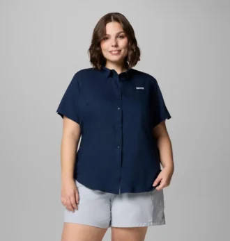 Camisa de manga corta PFG Tamiami™ II para mujer – Tallas grandes