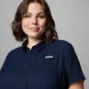 Camisa de manga corta PFG Tamiami™ II para mujer – Tallas grandes Camisa de manga corta PFG Tamiami™ II para mujer – Tallas grandes