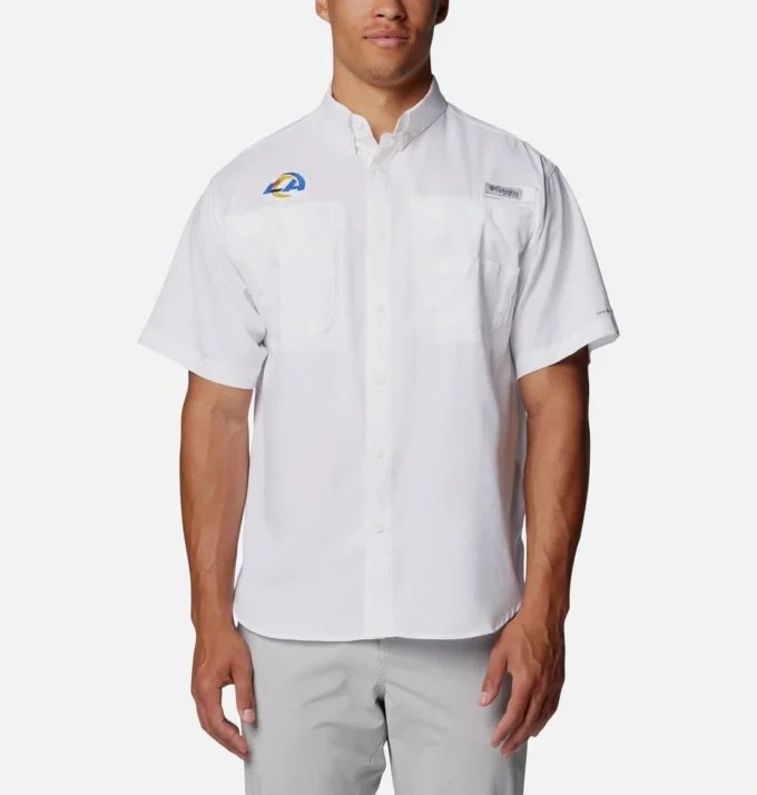 Camisa de manga corta PFG Tamiami™ para hombre – Los Angeles Rams
