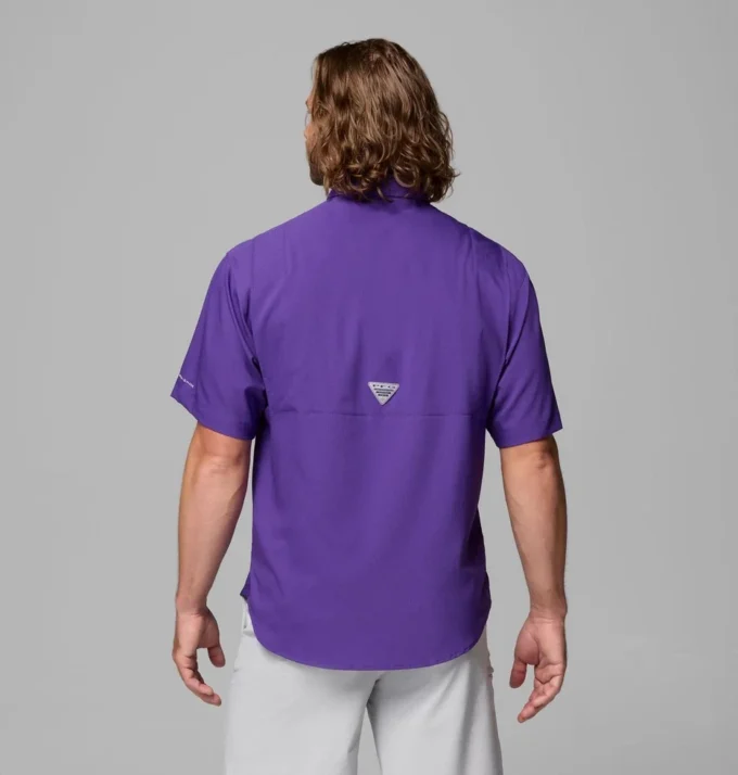 Camisa de manga corta PFG Tamiami™ para hombre – LSU