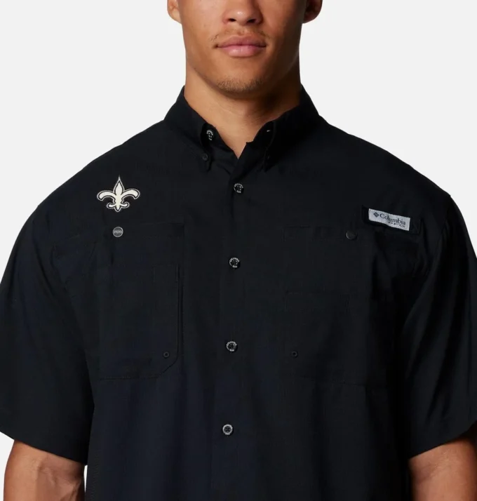 Camisa de manga corta PFG Tamiami™ para hombre – New Orleans Saints