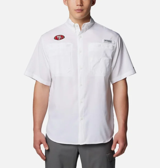 Camisa de manga corta PFG Tamiami™ para hombre – San Francisco 49ers