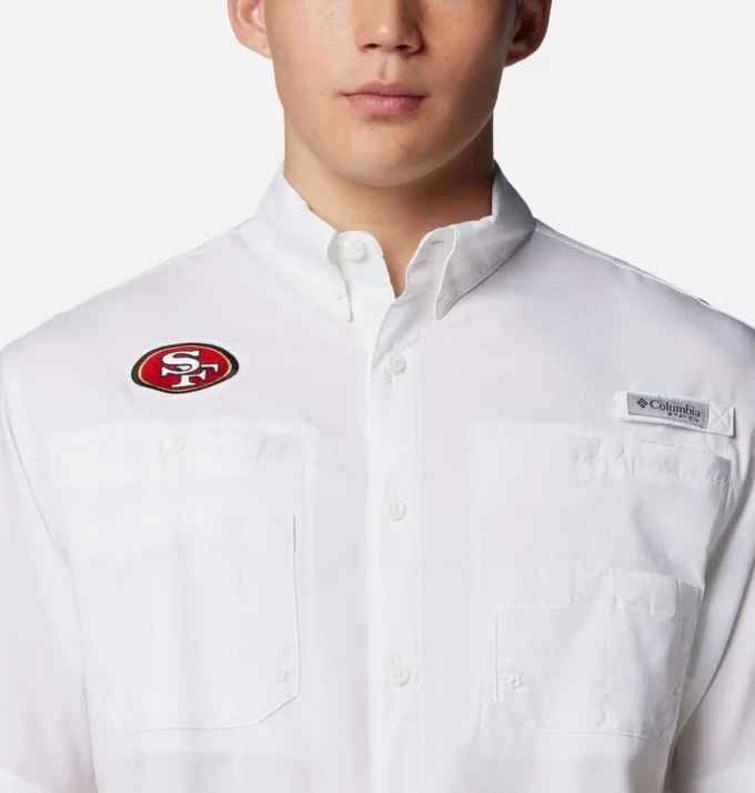 Camisa de manga corta PFG Tamiami™ para hombre – San Francisco 49ers