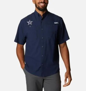 Camisa de manga corta PFG Tamiami™ para hombre – Tall – Dallas Cowboys Camisa de manga corta PFG Tamiami™ para hombre – Tall – Dallas Cowboys