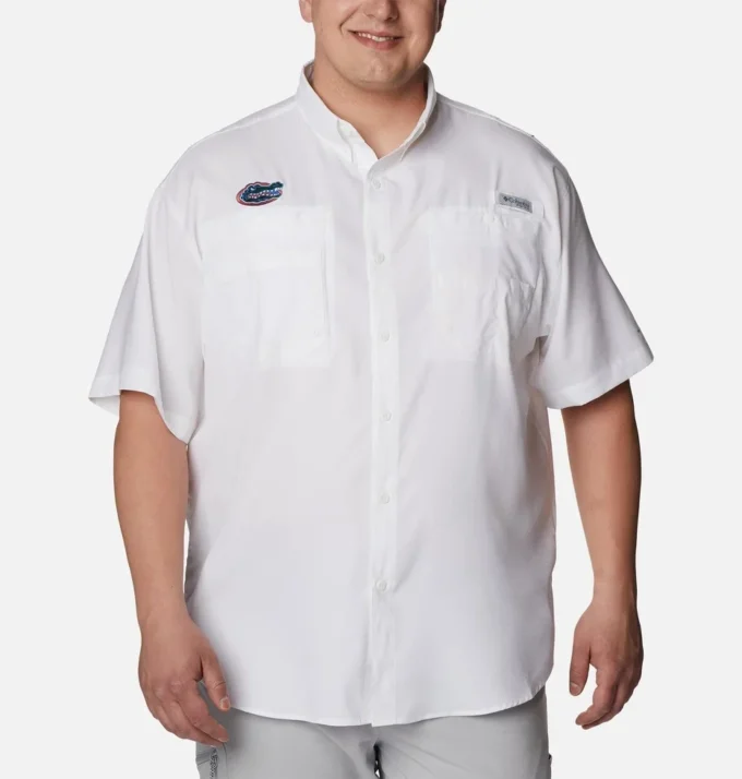 Camisa de manga corta PFG Tamiami™ para hombre – Talla grande – Florida