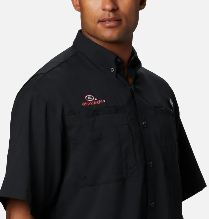 Camisa de manga corta PFG Tamiami™ para hombre – Talla grande – Georgia