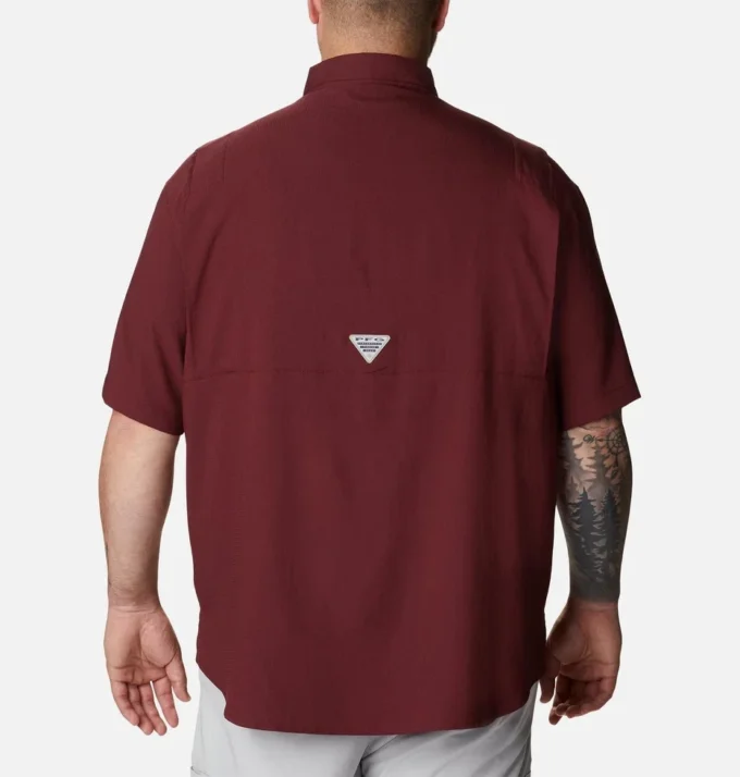 Camisa de manga corta PFG Tamiami™ para hombre – Talla grande – Texas A&M