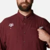 Camisa de manga corta PFG Tamiami™ para hombre – Talla grande – Texas A&M