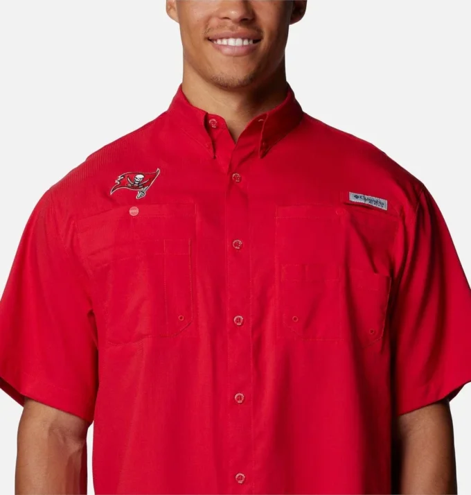 Camisa de manga corta PFG Tamiami™ para hombre – Tampa Bay Buccaneers