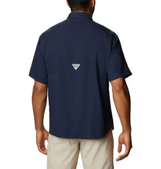 Camisa de manga corta PFG Tamiami™ para hombre universitario – Tall – Virginia Occidental