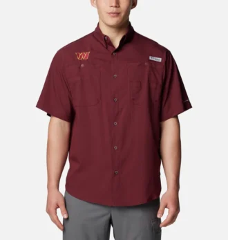 Camisa de manga corta PFG Tamiami™ para hombre – Washington Commanders