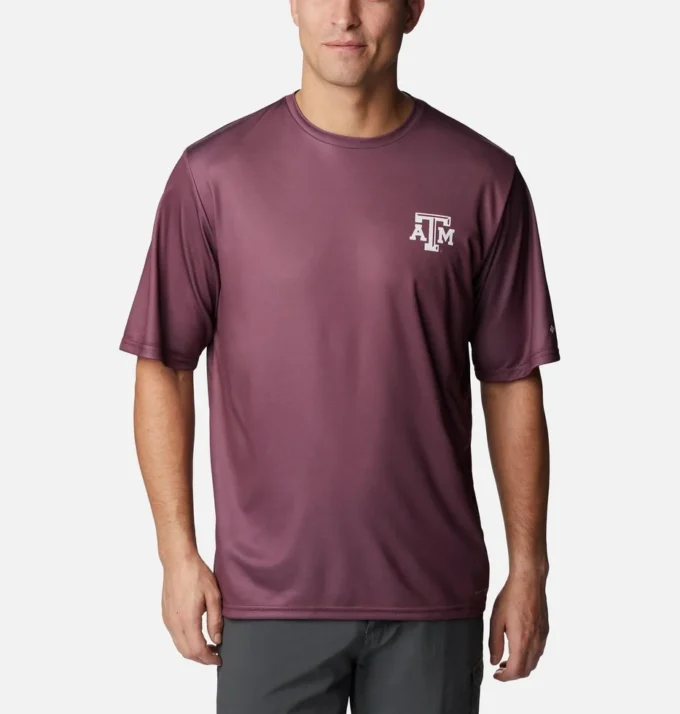 Camisa de manga corta PFG Terminal Tackle™ para hombre – Texas A&M Camisa de manga corta PFG Terminal Tackle™ para hombre – Texas A&M