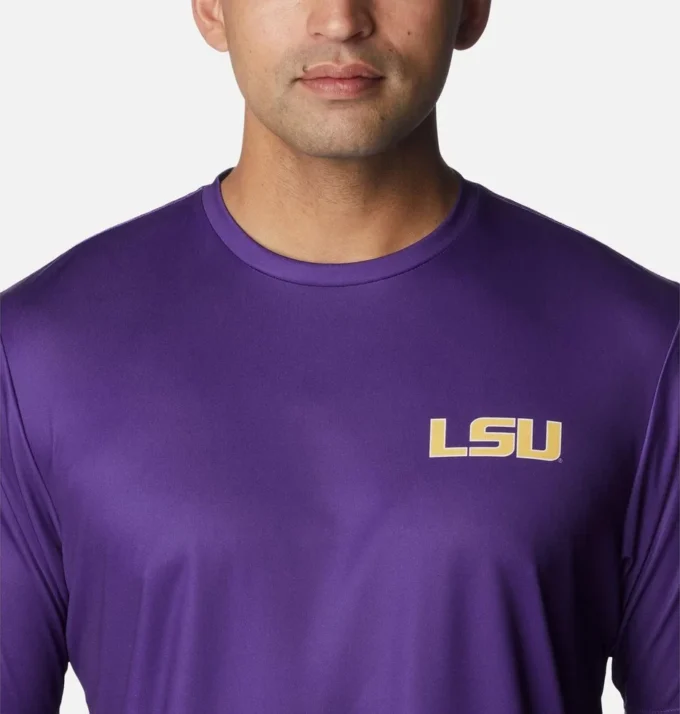 Camisa de manga corta PFG Terminal Tackle™ para hombre universitario – LSU Camisa de manga corta PFG Terminal Tackle™ para hombre universitario – LSU