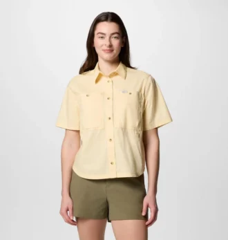 Camisa de manga corta tejida Brea Falls™ para mujer