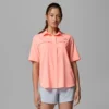 Camisa de manga corta tejida PFG Castback™ para mujer Camisa de manga corta tejida PFG Castback™ para mujer
