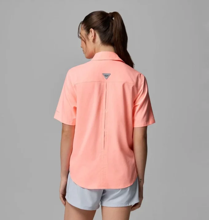 Camisa de manga corta tejida PFG Castback™ para mujer Camisa de manga corta tejida PFG Castback™ para mujer
