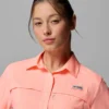Camisa de manga corta tejida PFG Castback™ para mujer Camisa de manga corta tejida PFG Castback™ para mujer