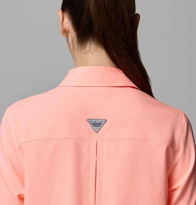 Camisa de manga corta tejida PFG Castback™ para mujer Camisa de manga corta tejida PFG Castback™ para mujer