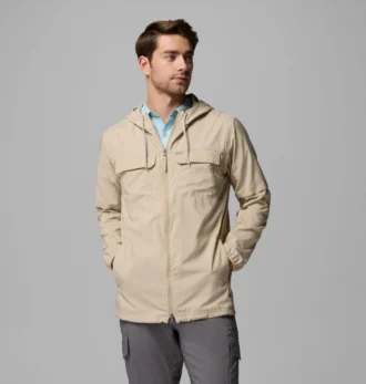 Camisa de manga larga con capucha para hombre Skien Valley™ – Tall