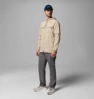 Camisa de manga larga con capucha para hombre Skien Valley™ – Tall