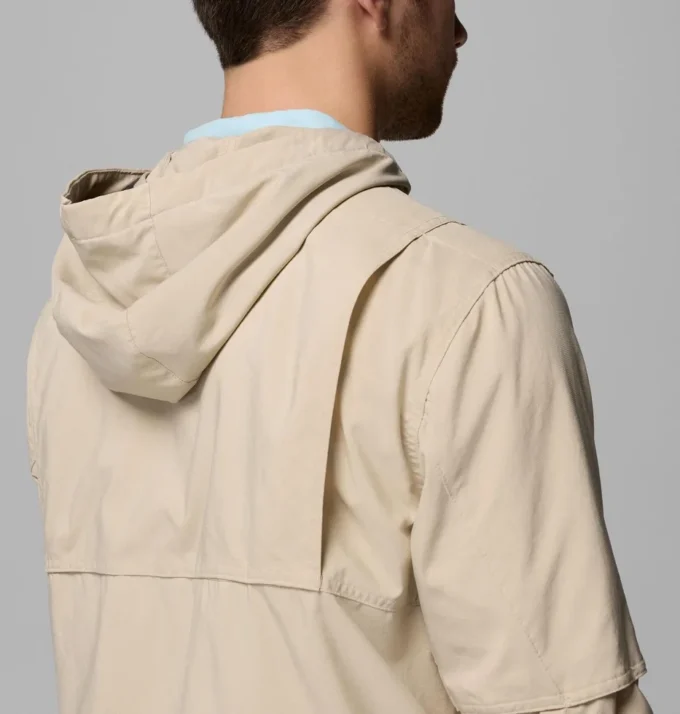 Camisa de manga larga con capucha para hombre Skien Valley™ – Tall