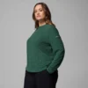 Camisa de manga larga con cuadros Brea Falls™ para mujer – Talla grande Camisa de manga larga con cuadros Brea Falls™ para mujer – Talla grande