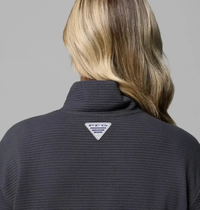 Camisa de manga larga con cuello alto PFG Open Water™ para mujer