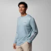Camisa de manga larga con cuello hexagonal y ribete PFG™ de Men Terminal Tackle