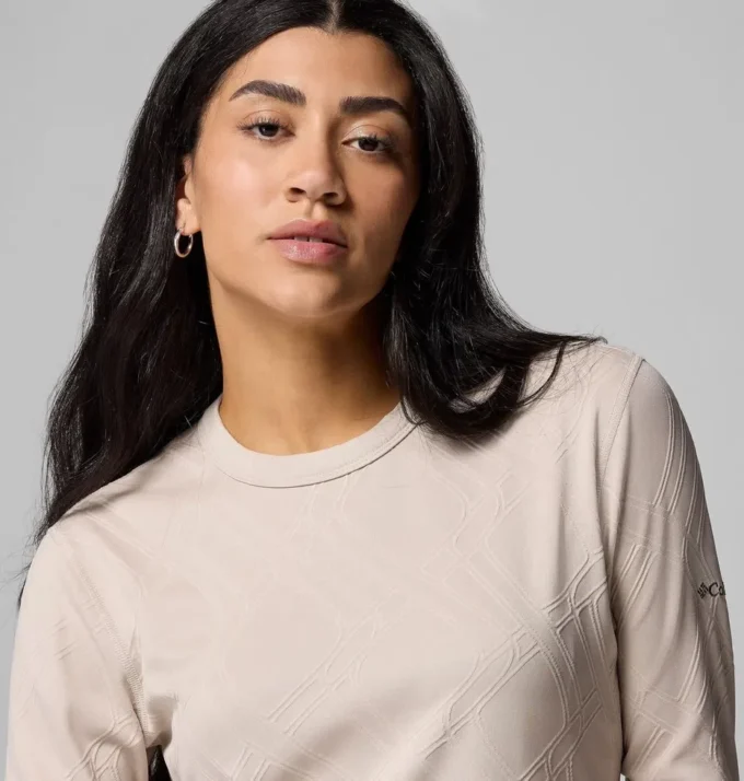 Camisa de manga larga con cuello redondo Granite Point™ para mujer Camisa de manga larga con cuello redondo Granite Point™ para mujer