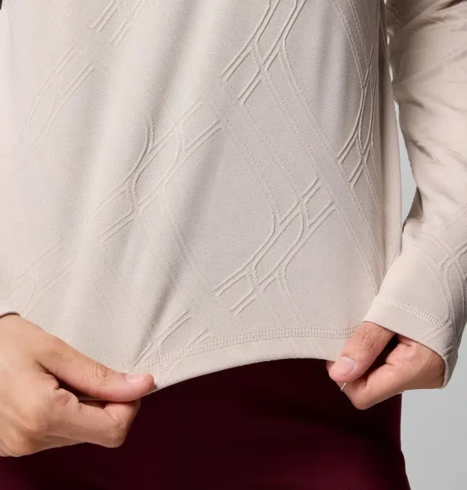 Camisa de manga larga con cuello redondo Granite Point™ para mujer Camisa de manga larga con cuello redondo Granite Point™ para mujer