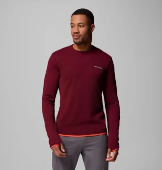 Camisa de manga larga con cuello redondo Men Tech Trail™ Utility Warm
