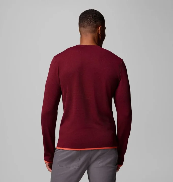 Camisa de manga larga con cuello redondo Men Tech Trail™ Utility Warm