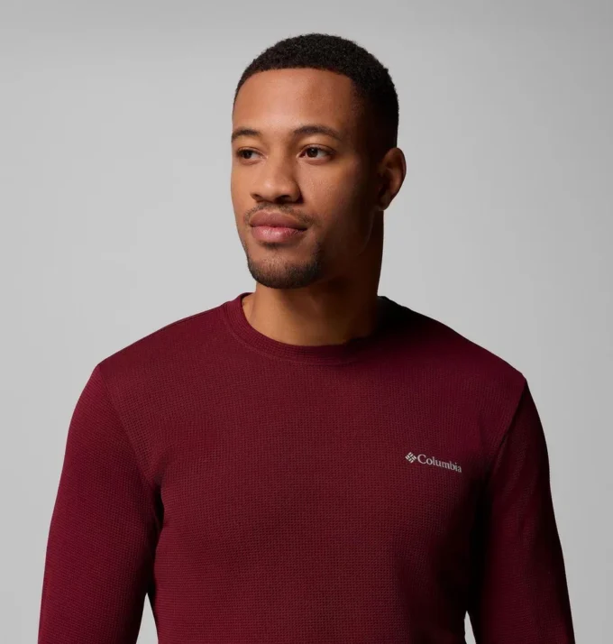 Camisa de manga larga con cuello redondo Men Tech Trail™ Utility Warm