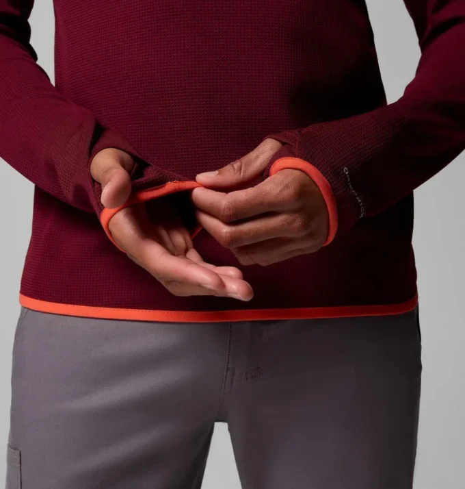 Camisa de manga larga con cuello redondo Men Tech Trail™ Utility Warm