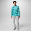 Camisa de manga larga con estampado PFG Super Solar Stream™ para hombre