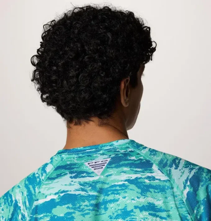 Camisa de manga larga con estampado PFG Super Solar Stream™ para hombre