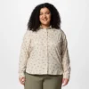 Camisa de manga larga con estampado utilitario Silver Ridge™ para mujer – Tallas grandes Camisa de manga larga con estampado utilitario Silver Ridge™ para mujer – Tallas grandes