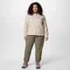 Camisa de manga larga con estampado utilitario Silver Ridge™ para mujer – Tallas grandes Camisa de manga larga con estampado utilitario Silver Ridge™ para mujer – Tallas grandes