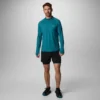 Camisa de manga larga con media cremallera y malla Endless Trail™ para hombre