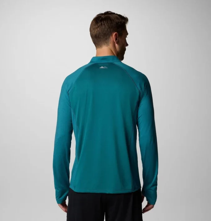 Camisa de manga larga con media cremallera y malla Endless Trail™ para hombre