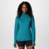 Camisa de manga larga con media cremallera y malla Endless Trail™ para mujer Camisa de manga larga con media cremallera y malla Endless Trail™ para mujer