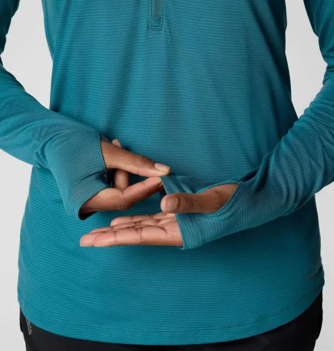 Camisa de manga larga con media cremallera y malla Endless Trail™ para mujer Camisa de manga larga con media cremallera y malla Endless Trail™ para mujer