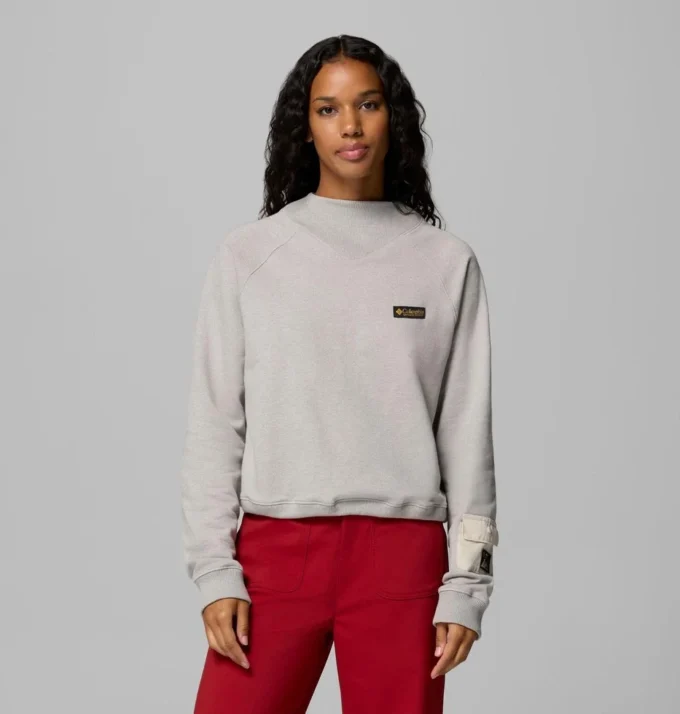 Camisa de manga larga de felpa francesa corta para mujer High Cascades™ Camisa de manga larga de felpa francesa corta para mujer High Cascades™