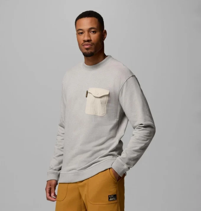 Camisa de manga larga de felpa francesa High Cascades™ para hombre
