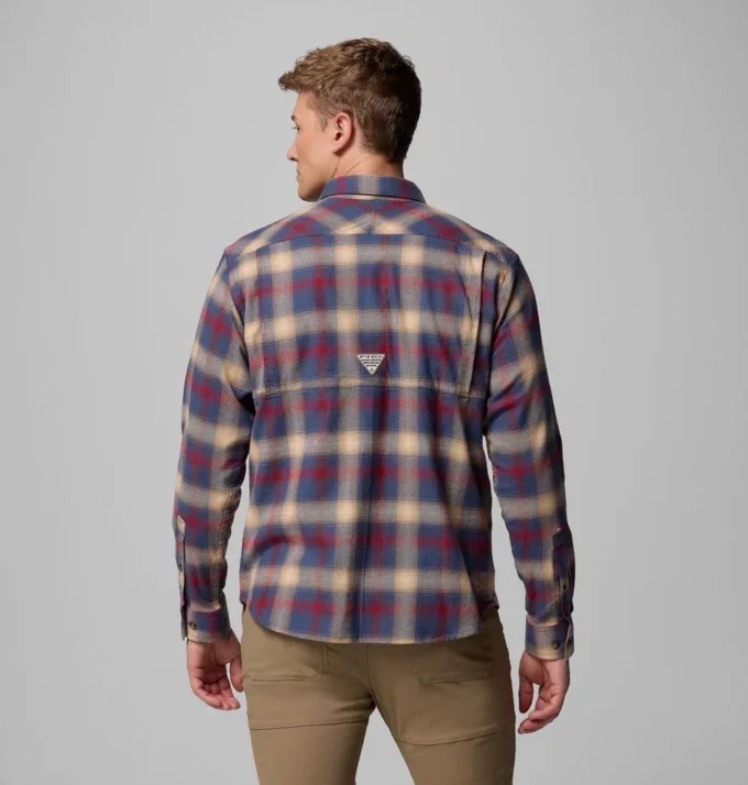 Camisa de manga larga de franela elástica PHG Roughtail™ para hombre