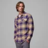 Camisa de manga larga de franela Flare Gun™ para hombre, estilo universitario – Washington