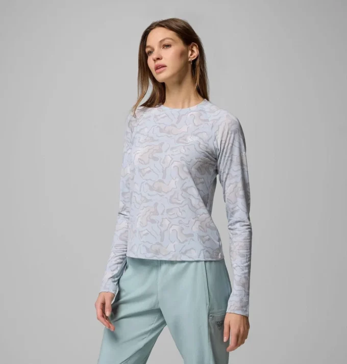 Camisa de manga larga de punto PFG Uncharted™ para mujer Camisa de manga larga de punto PFG Uncharted™ para mujer